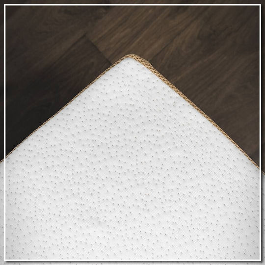 Klikareto Ανώστρωμα Bamboo Διπλό Memory Foam με Ίνες Μπαμπού , Αποσπώμενο Κάλυμμα & Λάστιχα Εφαρμογής 140x190x4εκ.