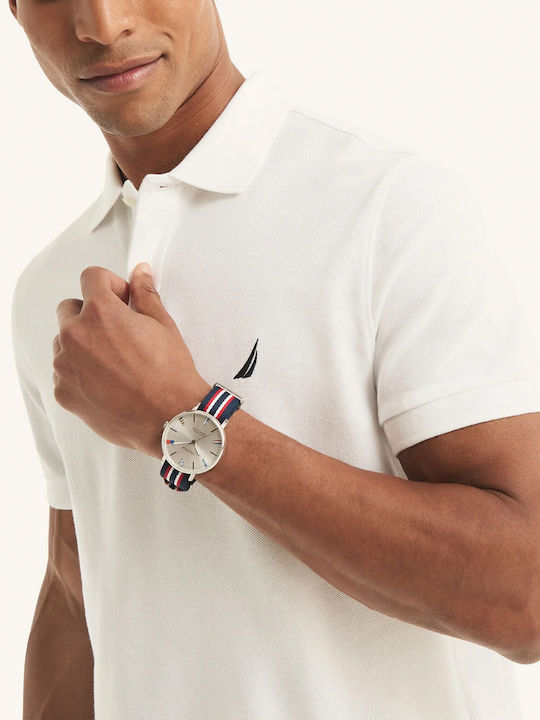 Polo Short Sleeve White Blouse