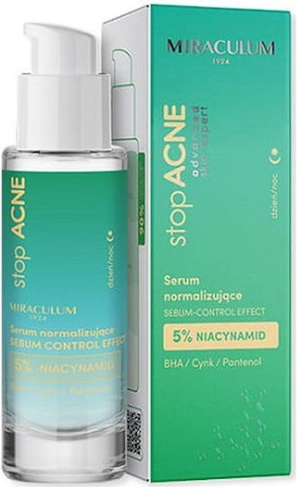 Miraculum Stop Acne Serum Face with Niacinamide for Acne 30ml