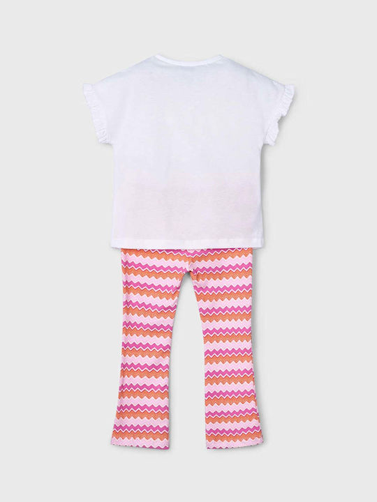 Mayoral Kids' Set with Leggings Summer 2pcs Rotten Apple