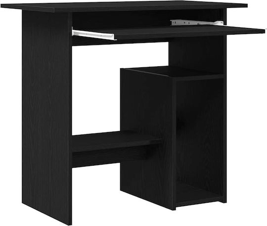 Schreibtisch Holz Black Oak 80x45x74cm