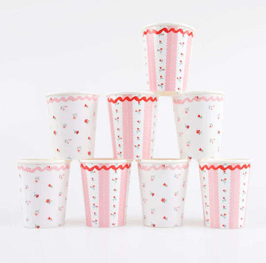 Meri Meri Vintage Glass for Party 8 Pieces