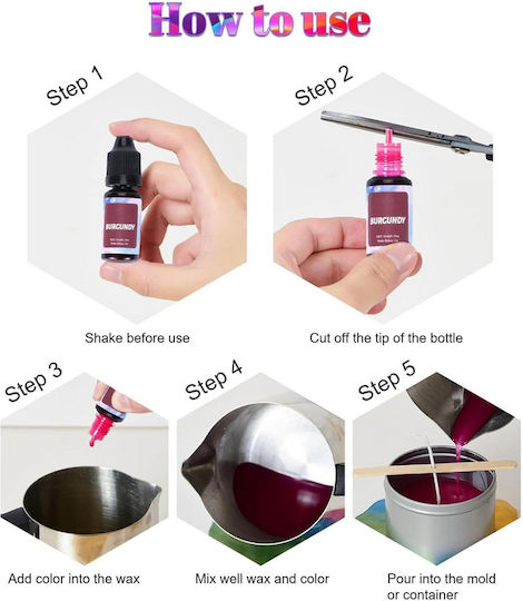 Violetter Flüssigwachs 10 ml