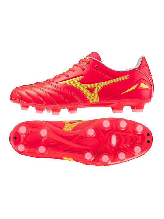 Mizuno Morelia Neo Scăzut Pantofi de Fotbal cu crampoane Roșii