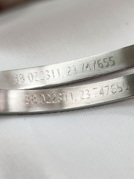 Theodora's Jewellery Men's Steel Handcuff Bracelet Theodora's Jewellery Men's Steel Handcuff Bracelet