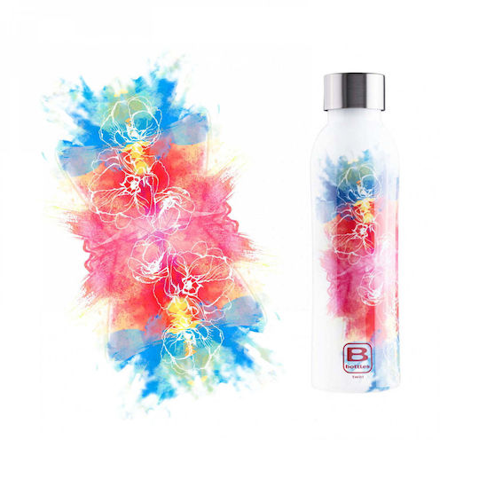 Ανακυκλώσιμο Ποτήρι Θερμός Ανοξείδωτο 500ml Multicolor