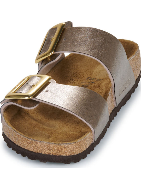 Sydney Flache Sandalen für Damen Grau