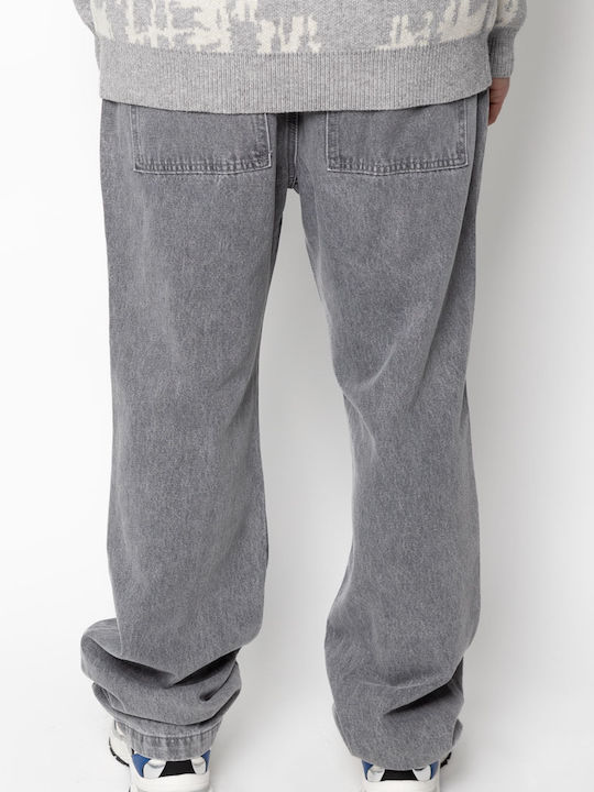 Life Style Butiken Men's Jeans Pants Baggy Gray