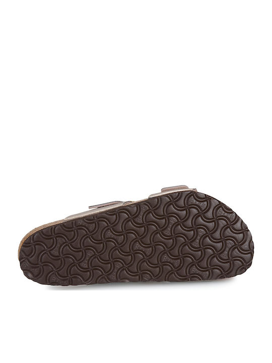 Sydney Flache Sandalen für Damen Grau