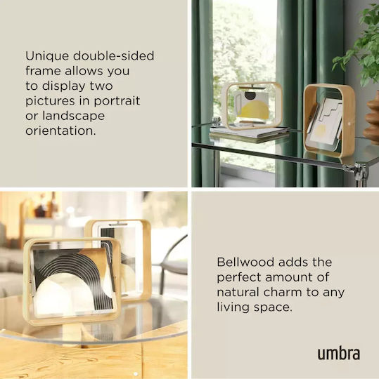 Umbra Picture Frame with Beige Frame
