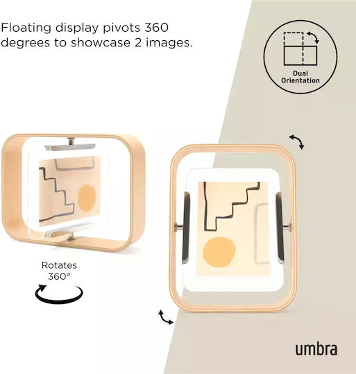Umbra Picture Frame with Beige Frame