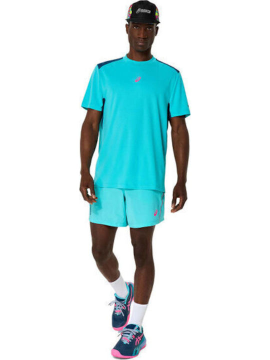 ASICS Padel Court 7in 2041A350-400 Ανδρικό Σορτς Τιρκουάζ / Τιρκουάζ