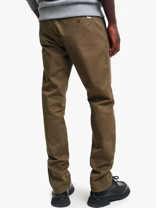 Gant Trousers Cargo Brown