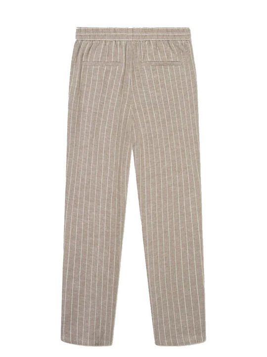 Les Deux Patrick Trousers Walnut/light Ivory