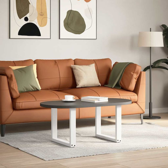 vidaXL Metallic Furniture Leg 2 Pieces Suitable for Table / Coffee Table 50x72x42cm White