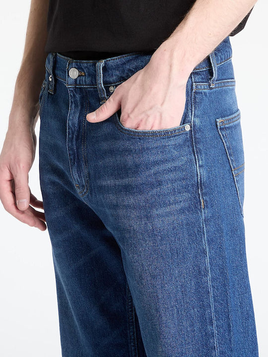 Men's Jeans Pants with Regular Straight Fit Denim