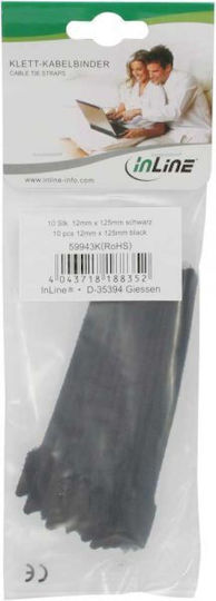 Organisation Inline Turnip Black 10 Pieces 59943l