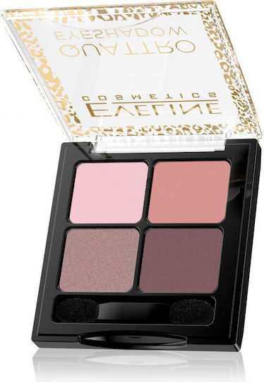 Eveline Cosmetics Quattro Lidschatten Quadruple Lidschatten 12 5.2g