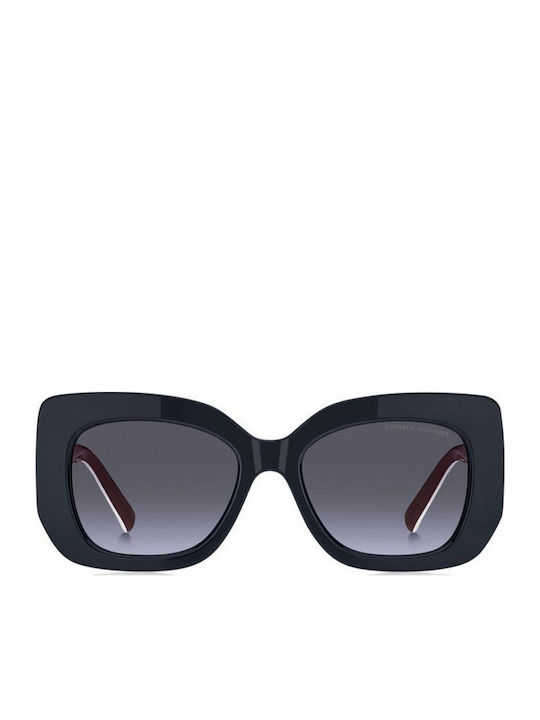 Tommy Hilfiger Women's Sunglasses with Navy Blue Plastic Frame and Blue Gradient Lens TH2224/S PJP/GB