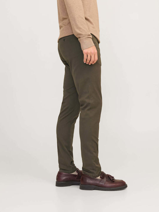 Παντελόνι Chino σε Slim Εφαρμογή Brown/Wren