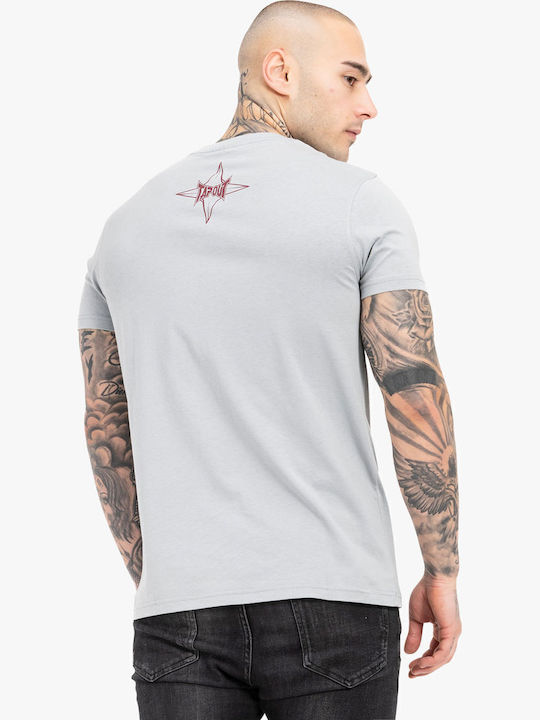 Тениска Grey/red