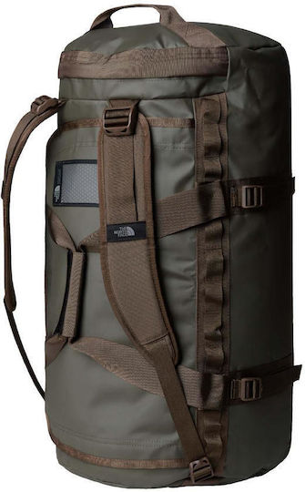 The North Face Base Camp Sack Voyage Back 71lt Green Fabric L71xW35.56xH35.56cm