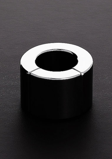 Triune Ball Stretcher Ring Testicle Metallic Silver