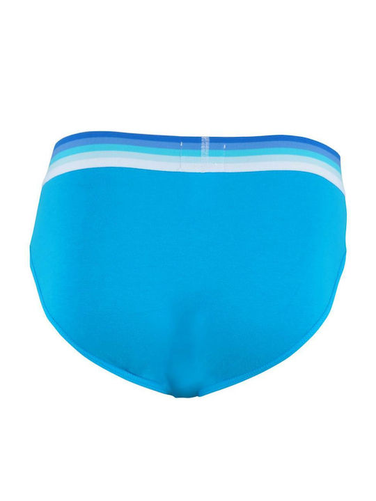 Uomo Men's Brief Turquoise