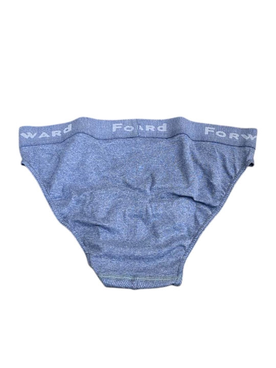 Minerva Forward Men's Brief Blue Melange