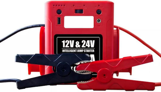 Starter Portabil Pentru Baterii Auto și Camion 56000mAh Cu USB 12/24V
