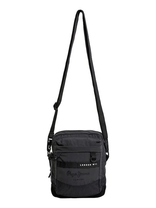 Pepe Jeans Heich Bristol Ανδρική Τσάντα Ώμου / Χιαστί Μαύρη