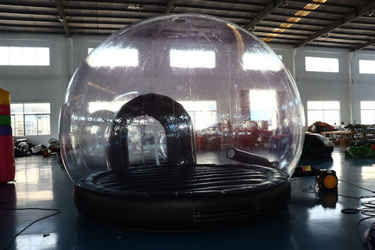 Trampolino Φουσκωτό Bubble House για 5+ Ετών Μαύρο