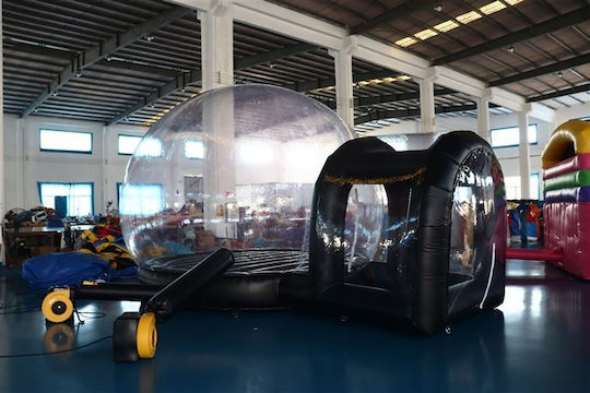 Trampolino Φουσκωτό Bubble House για 5+ Ετών Μαύρο