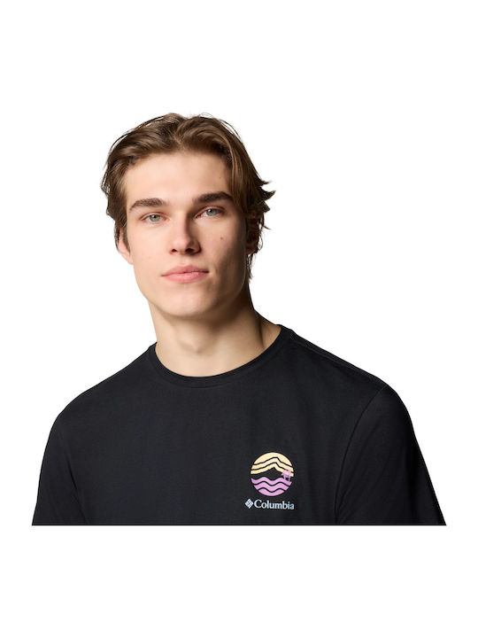 River Спортна тениска Черен