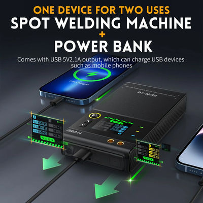 Fnirsi Battery Spot Welder Swm-10 Rechargeable Powerbank Function