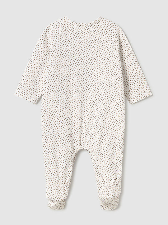 Mayoral Cookie Baby Bodysuit Long-Sleeved White