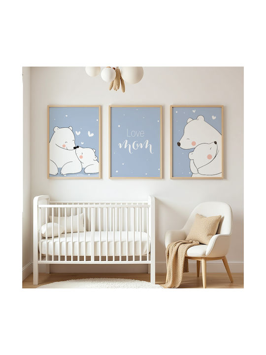 Παιδικό Κάδρο Loving Mom 21x30εκ.