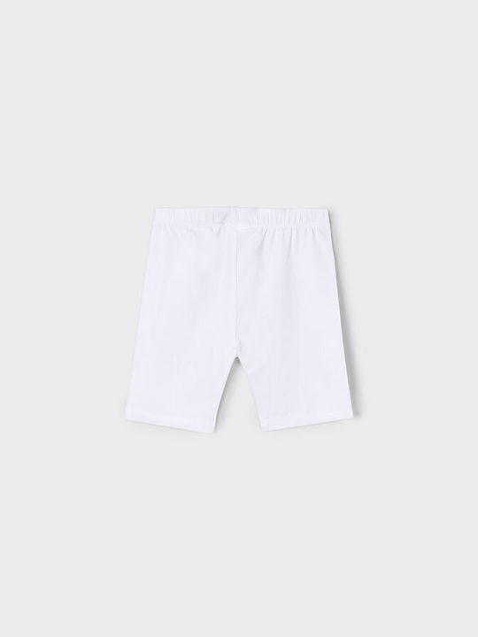 Mayoral Kids Short Cycling Legging White