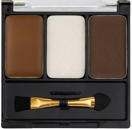 Lollis Beauty Make Up Παλέτα Μακιγιάζ Φρυδιών με Highlighter Light