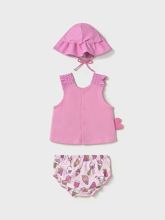 Mayoral Kids Swimwear Swimwear Set Pink