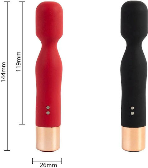 Kinksters Δονητής Μασάζ 14.4cm Κόκκινος