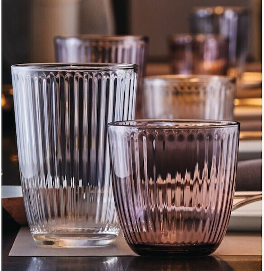 Bormioli Rocco Set Brillen Wasser aus Glas 390ml 6 Stück