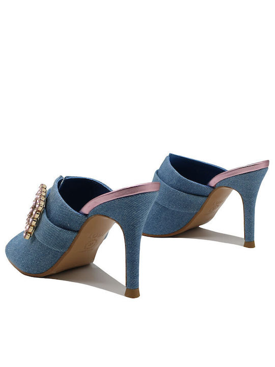 Lodi Heel Mules Blue