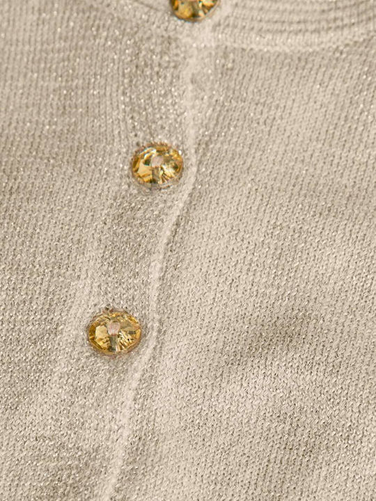 Kids Cardigan Knitted GOLD Knitwear Jacket