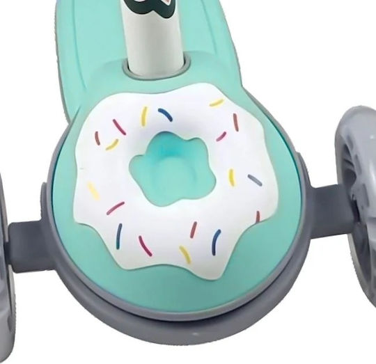 Kids Scooter Donut 3-Wheel for 3+ Years Turquoise