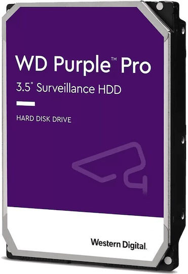 Western Digital 24TB HDD Hard Drive 3.5" SATA III 7200rpm with 512MB Cache for Recorder WD240PURP