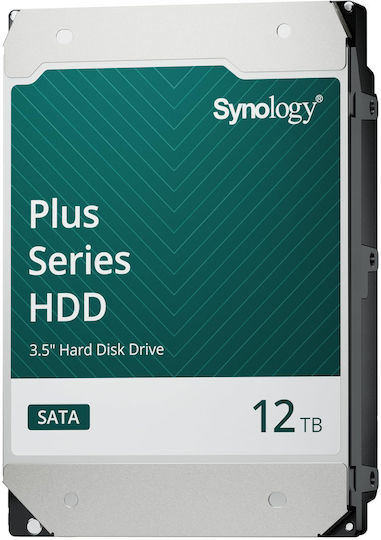 Synology Plus 12TB HDD Hard Drive 3.5" SATA III 7200rpm with 281MB Cache for NAS HAT3310-12T