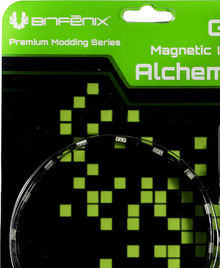 BitFenix Alchemy 2.0 Bandă Magnetică LED Verde 0.6m LED Strip