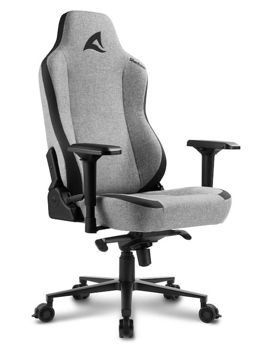 Sharkoon Skiller SGS40 Fabric Геймърски стол с регулируеми подлакътници Сив