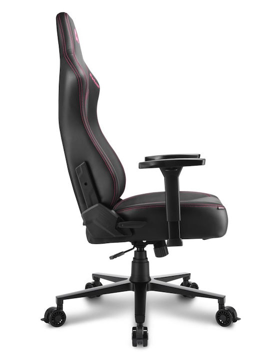 Sharkoon Skiller SGS30 Καρέκλα Gaming Δερματίνης με Ρυθμιζόμενα Μπράτσα Black/Pink
